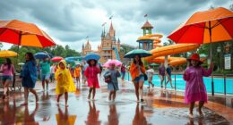 disney water parks rain policies