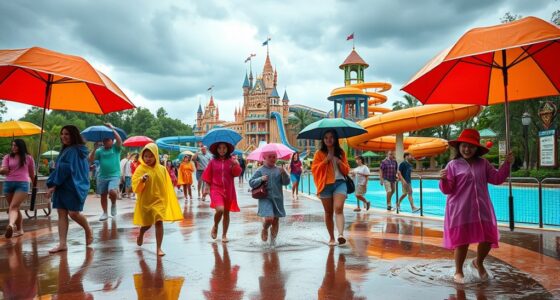 disney water parks rain policies