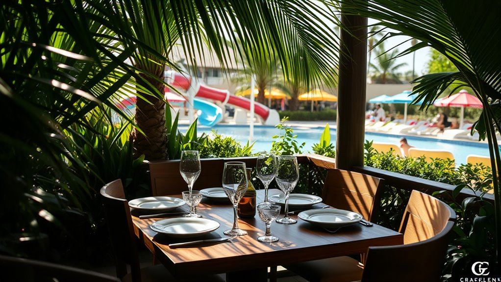 diverse flexible dining options