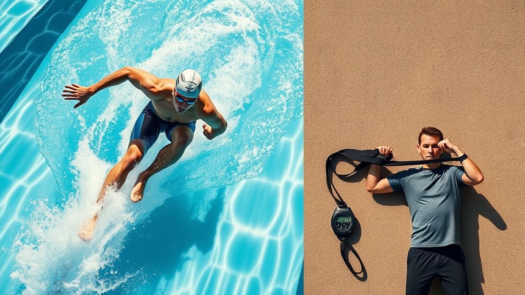 dryland strength enhances swimming performance