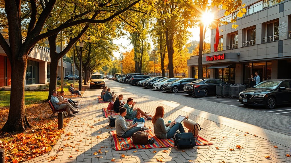 efficient departure parking management