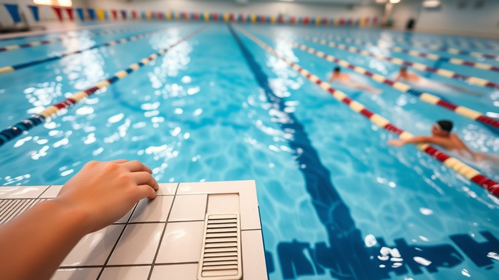 enter feet first signal lane