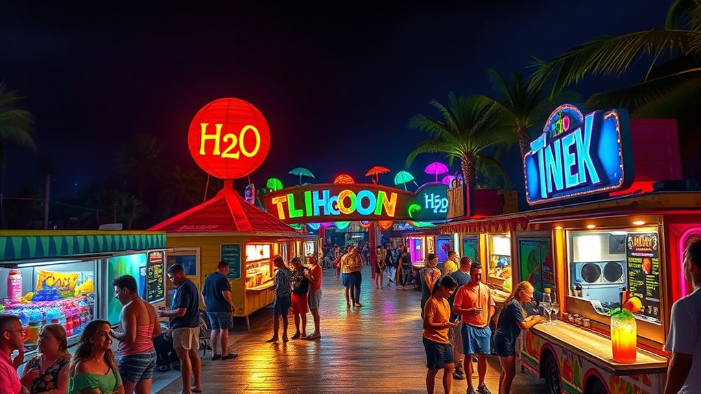 exclusive themed food offerings