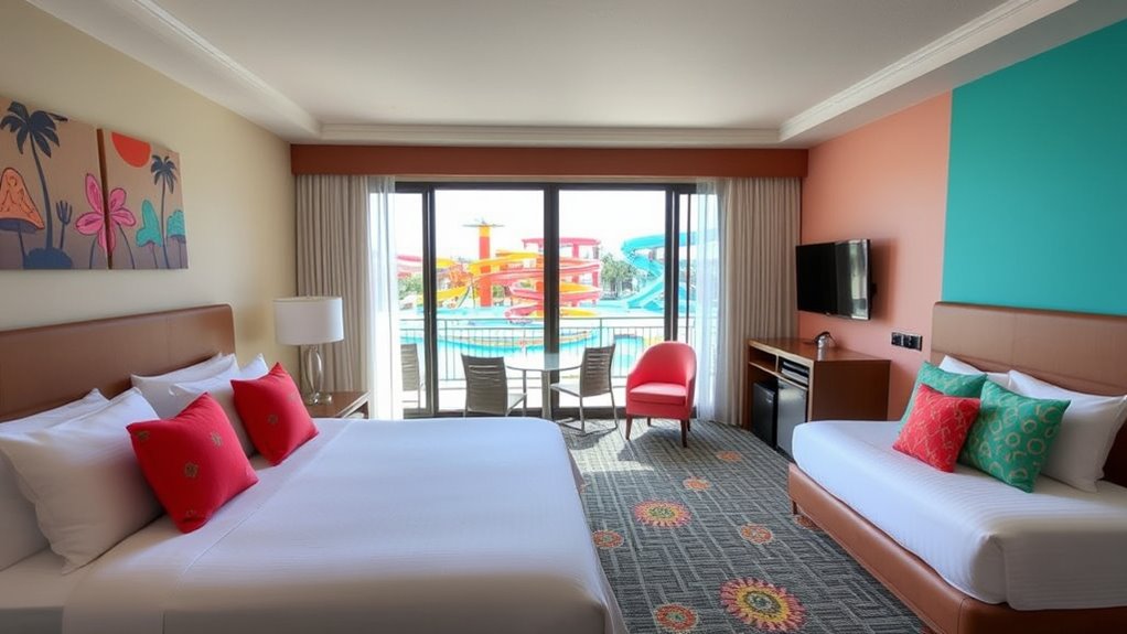 family friendly waterpark resorts