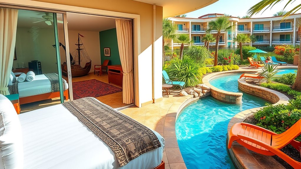 family suites offer convenience