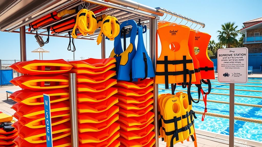 free life jackets available everywhere