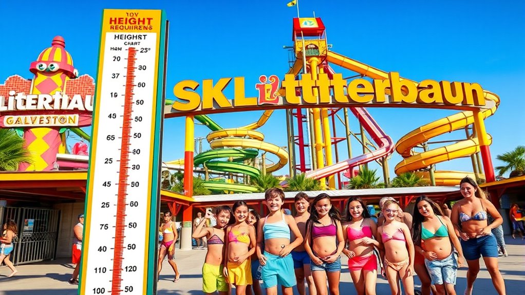 galveston ride height restrictions