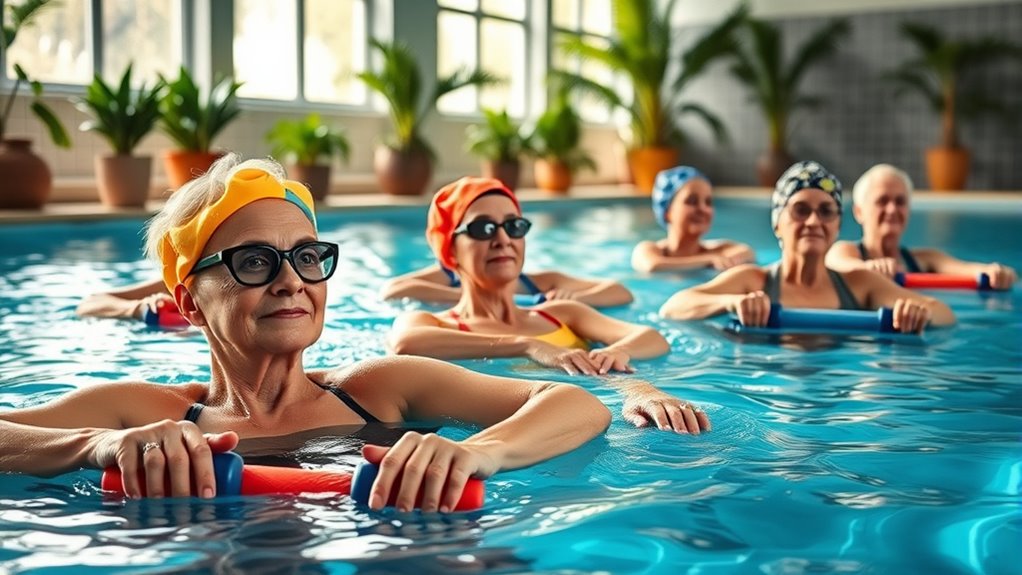 gentle aquatic workout routines