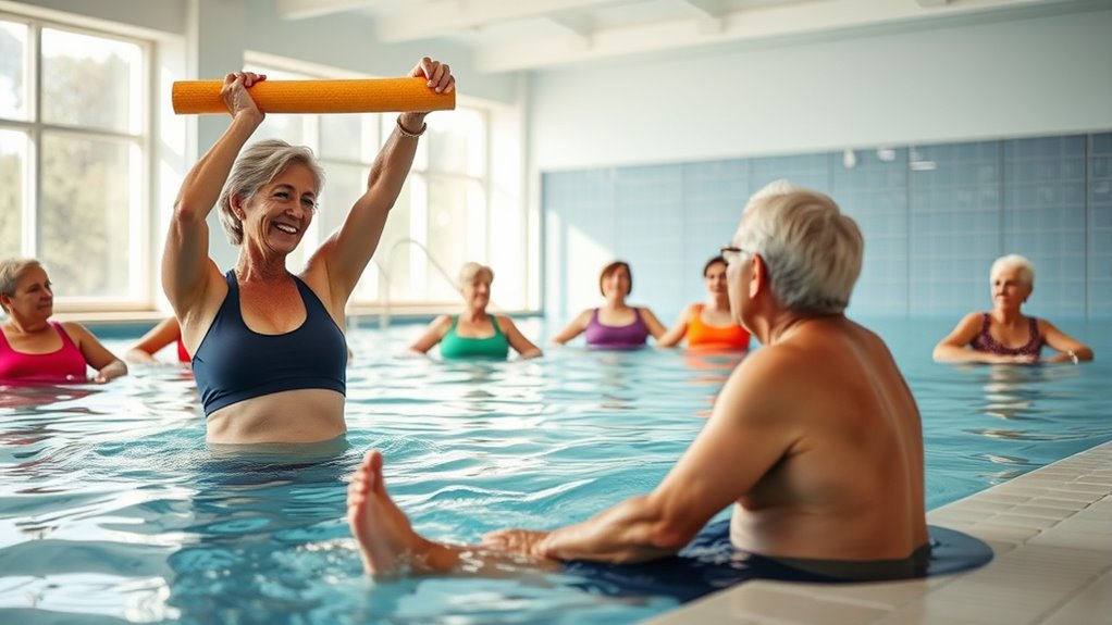 gentle supportive aquatic workout