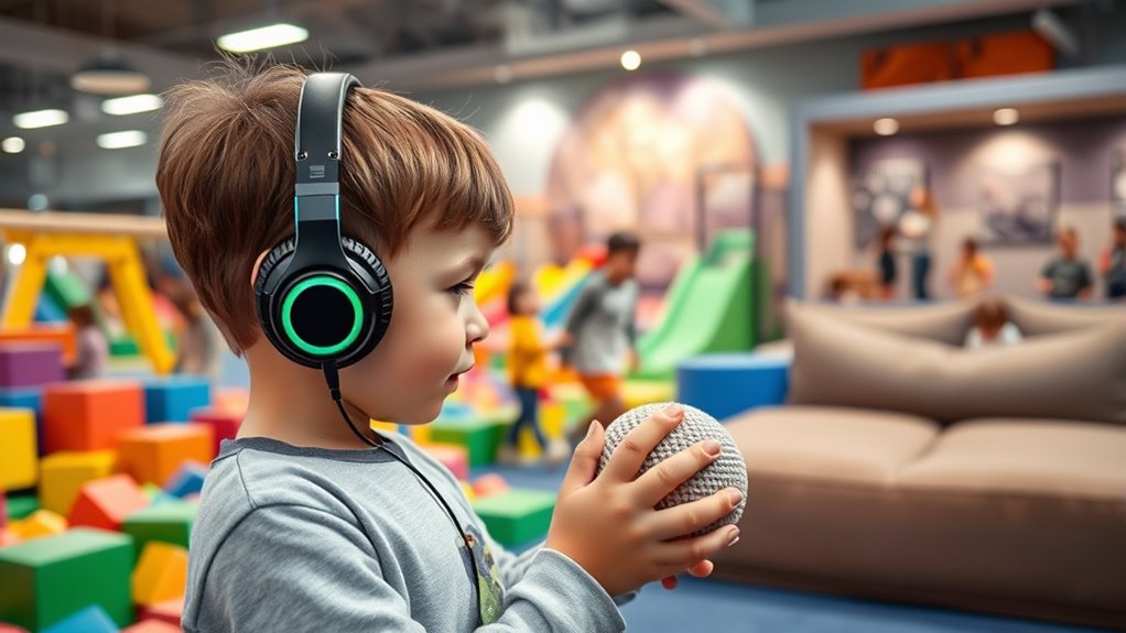 handling noise at indoor play