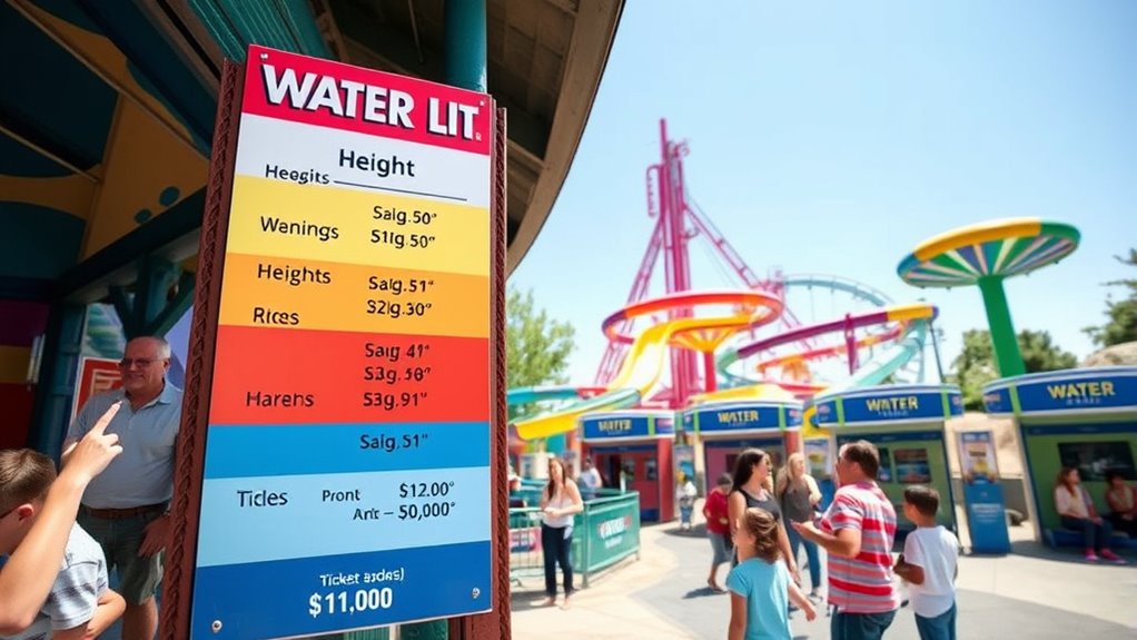 height based ticket pricing