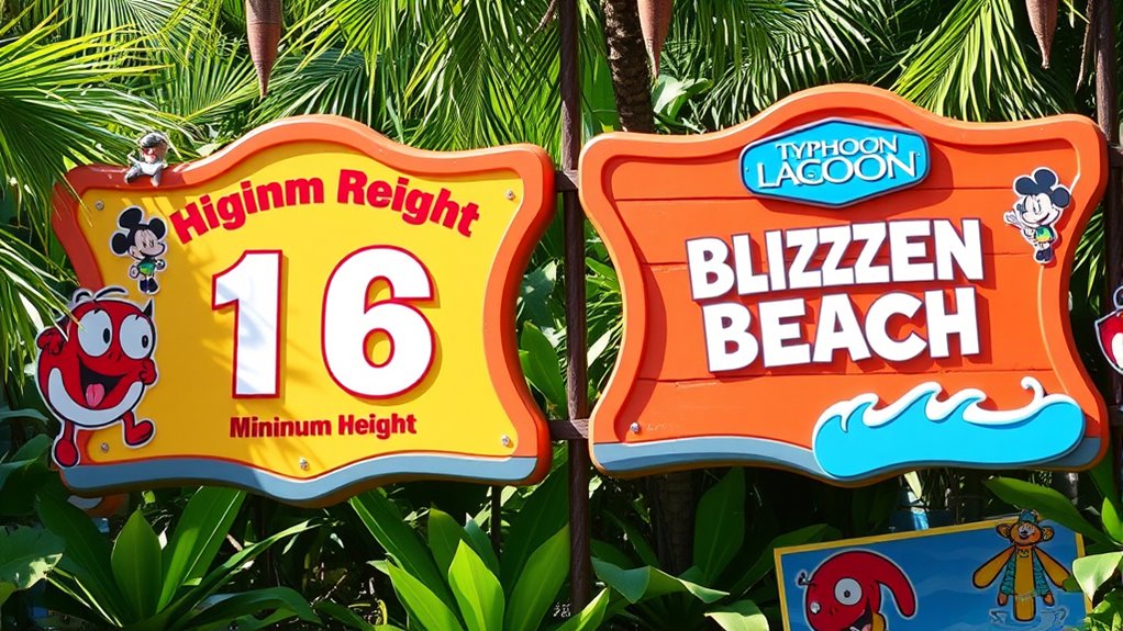height limits for rides