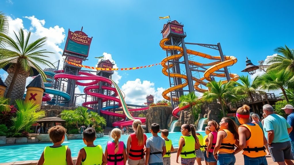 height requirements for thrill rides