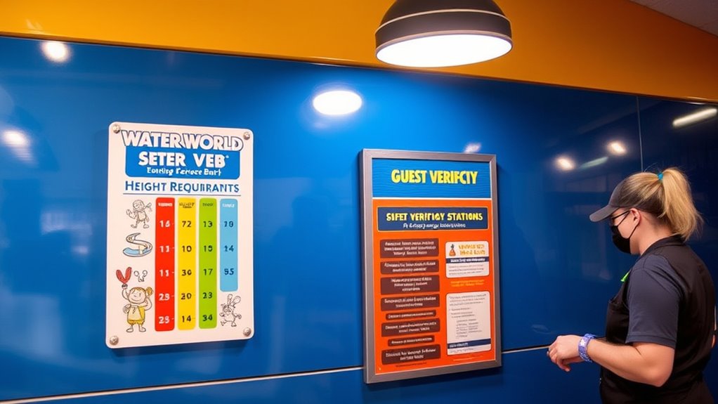 height signs ensure safety