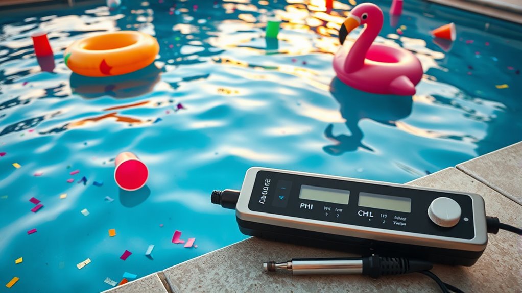 immediate pool water testing