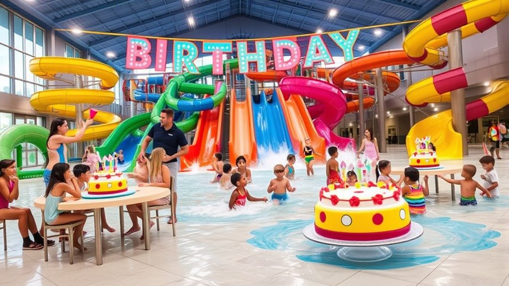 indoor water park party planning