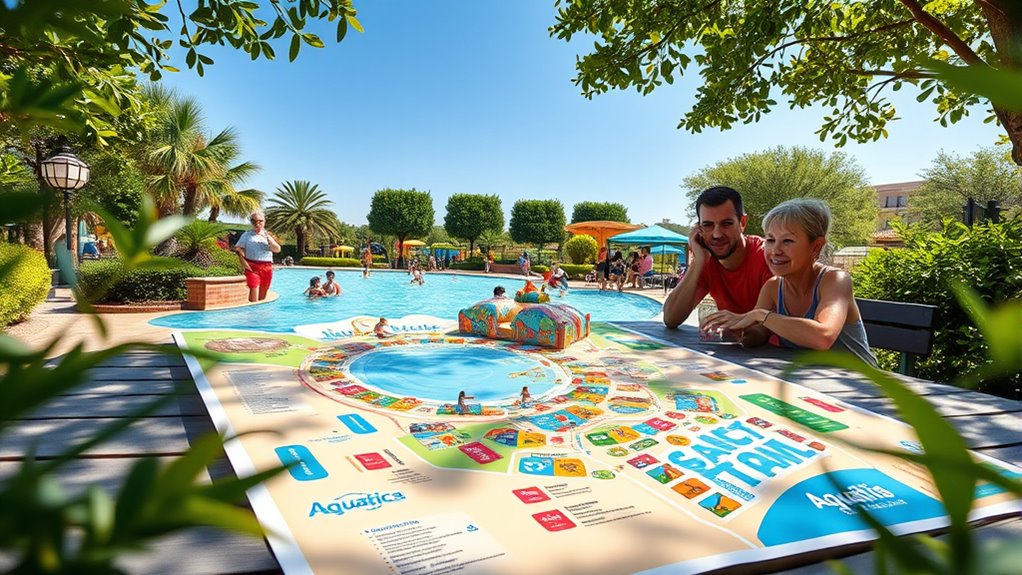 interactive park map features