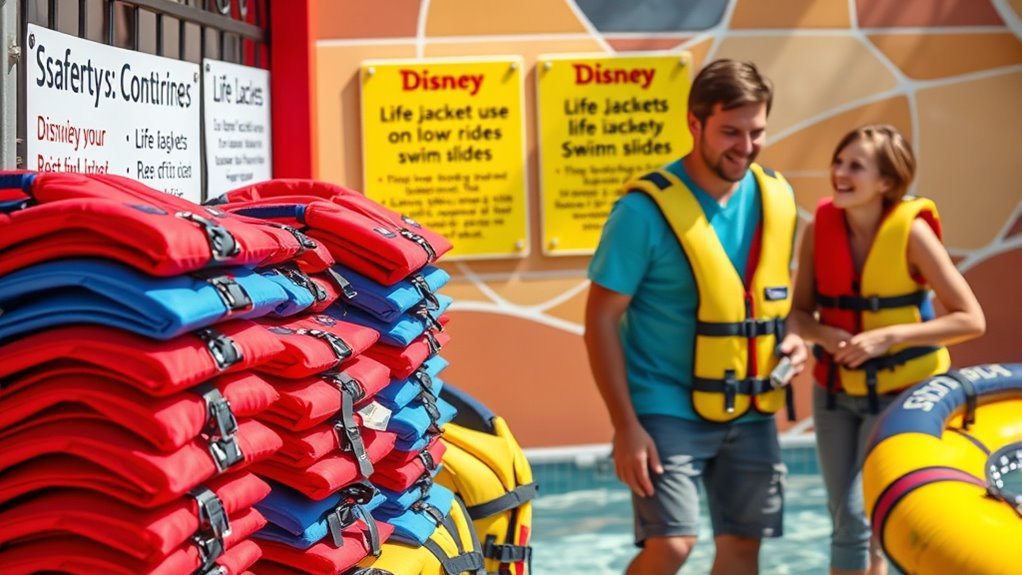 life jackets ride restrictions