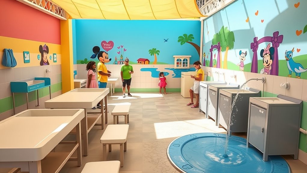 limited baby care facilities