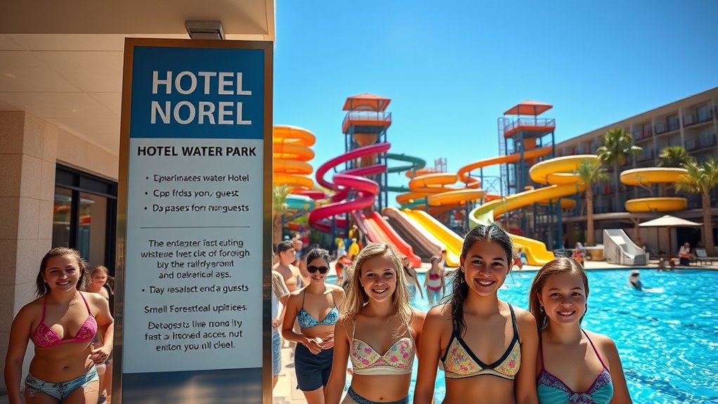 limited non guest water park access