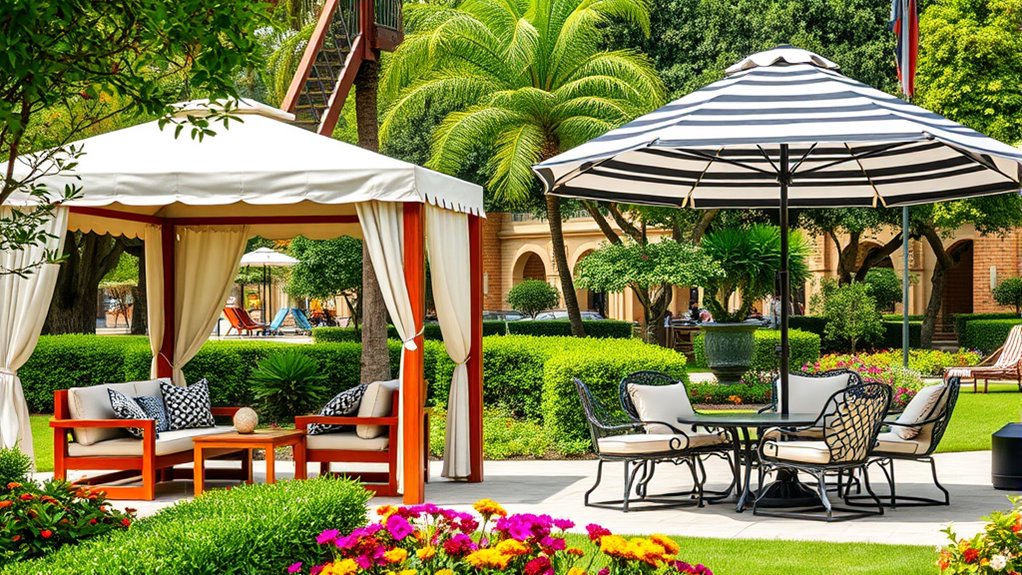 luxury private poolside retreats