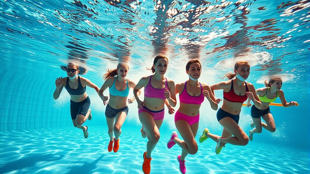 mental health through diverse aquatic activities