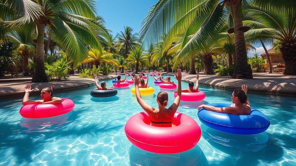 optimize lazy river workouts