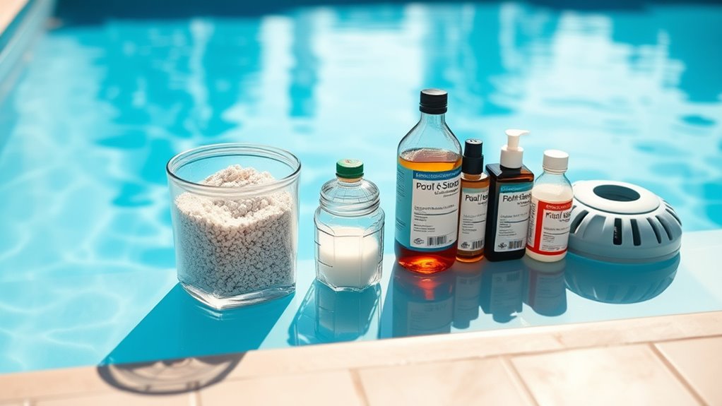 pool chemical shock treatment