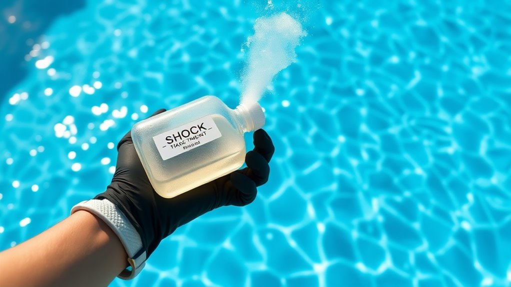 pool cleaning and balancing