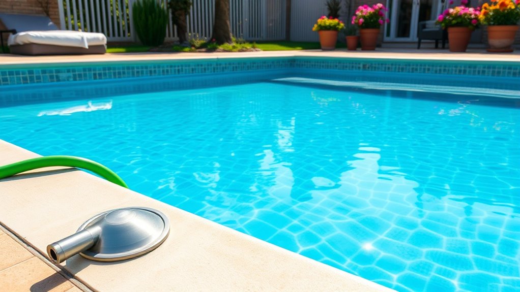 pool cover cleaning and inspection