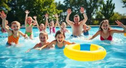 pool fitness family fun