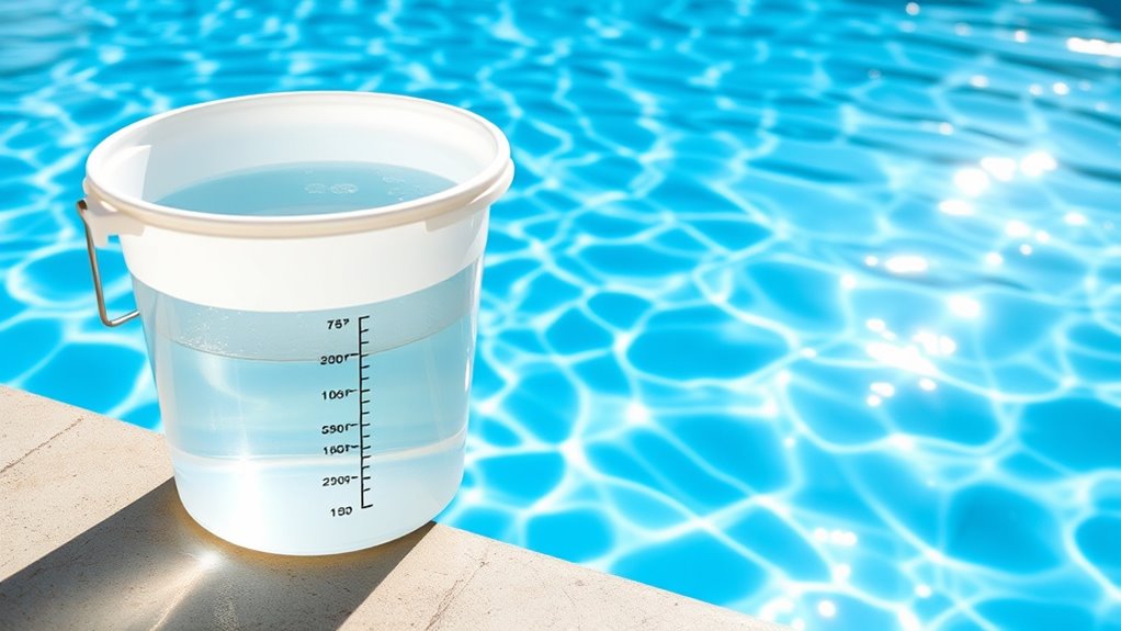 pool leak detection method