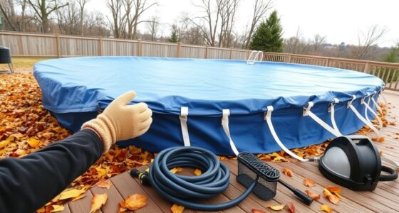 pool winterization checklist steps
