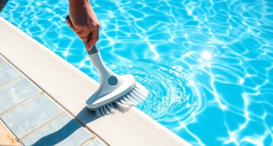 proper pool brushing techniques