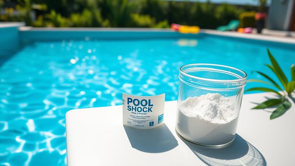 proper pool shock usage