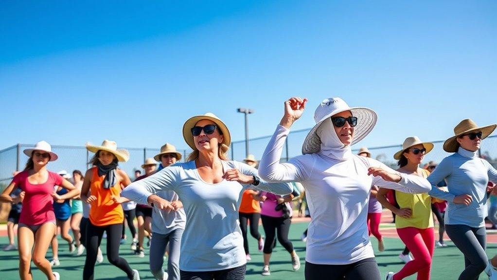 protective outdoor exercise measures