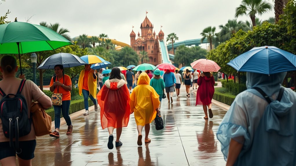 rain gear and weather awareness