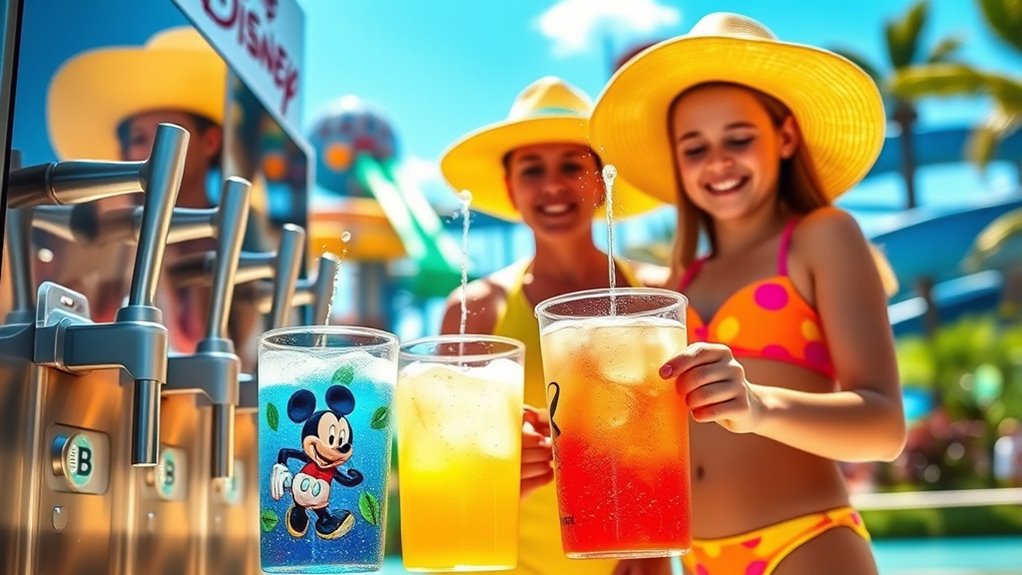 refillable mugs discontinued water parks