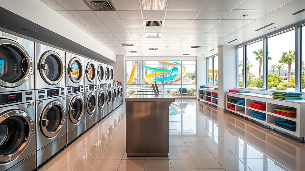 resort laundry amenities and costs