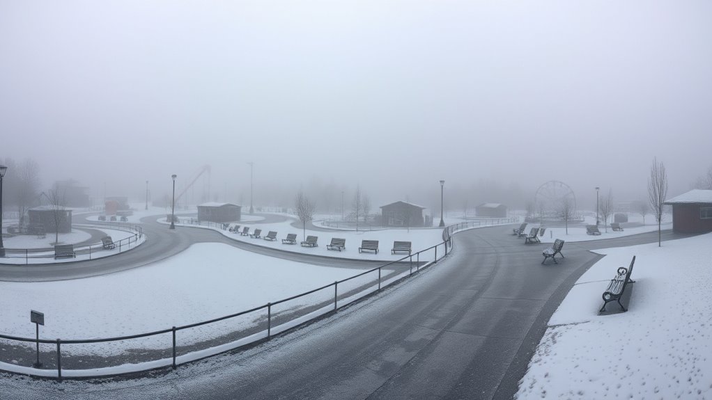 resort parks weather closures