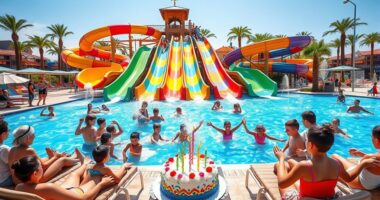 resort water park celebrations