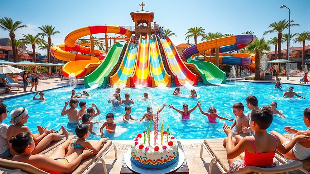 resort water park celebrations