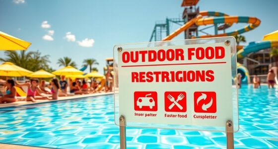 resort water park food policy