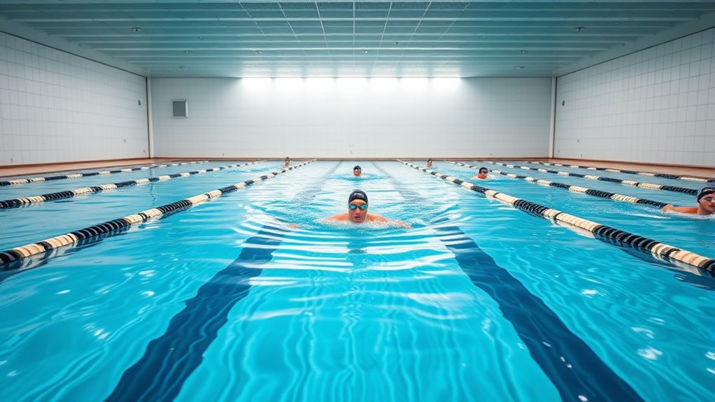 respect others swimming space