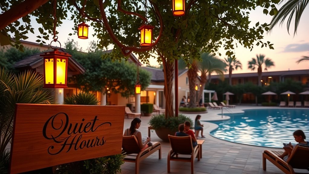 respect quiet hours policy