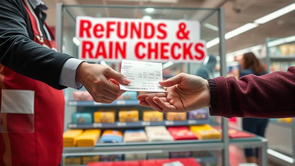 return policies and store credits