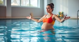 safe pregnancy pool exercises