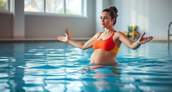 safe pregnancy pool exercises