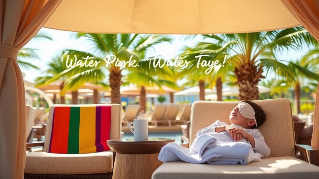 schedule naps around water activities