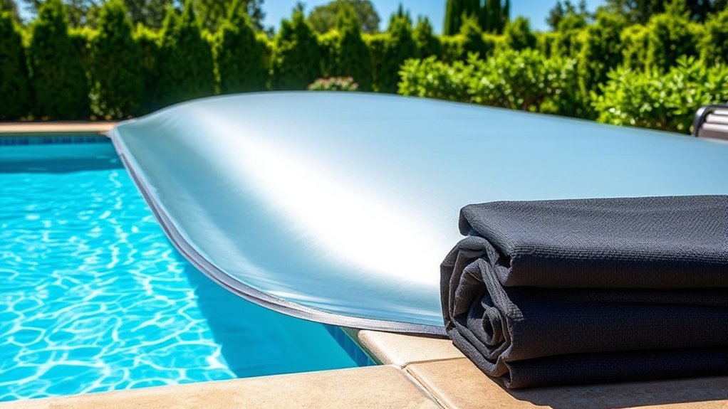 seasonal pool cover usage